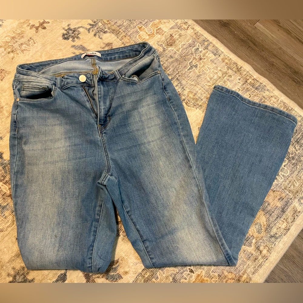 Arula Super High-rise Flare Jeans